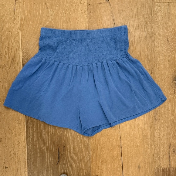 SHEIN High Waist Women's Shorts in Blue - Picture 1 of 3